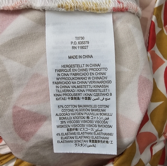 Boden Danby Printed High Rise Pull On Ankle Pants - Picture 8 of 9